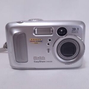 Kodak EasyShare CX6330 Silver 3.1 MP Digital Camera Tested Y2K Digicam